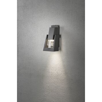 Konstsmide Potenza Applique Antracite, 1-Luce