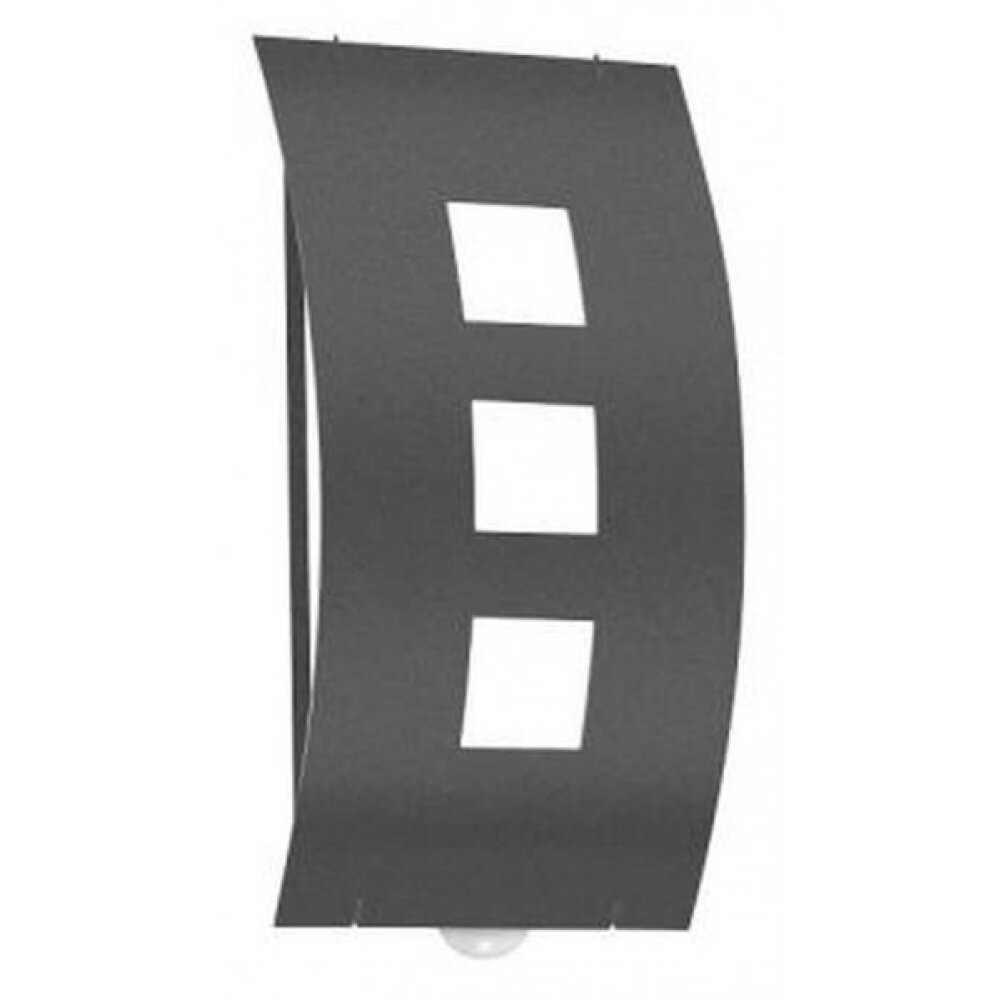 CMD Aqua Toma Applique Antracite, 1-Luce, Sensori di movimento main product photo