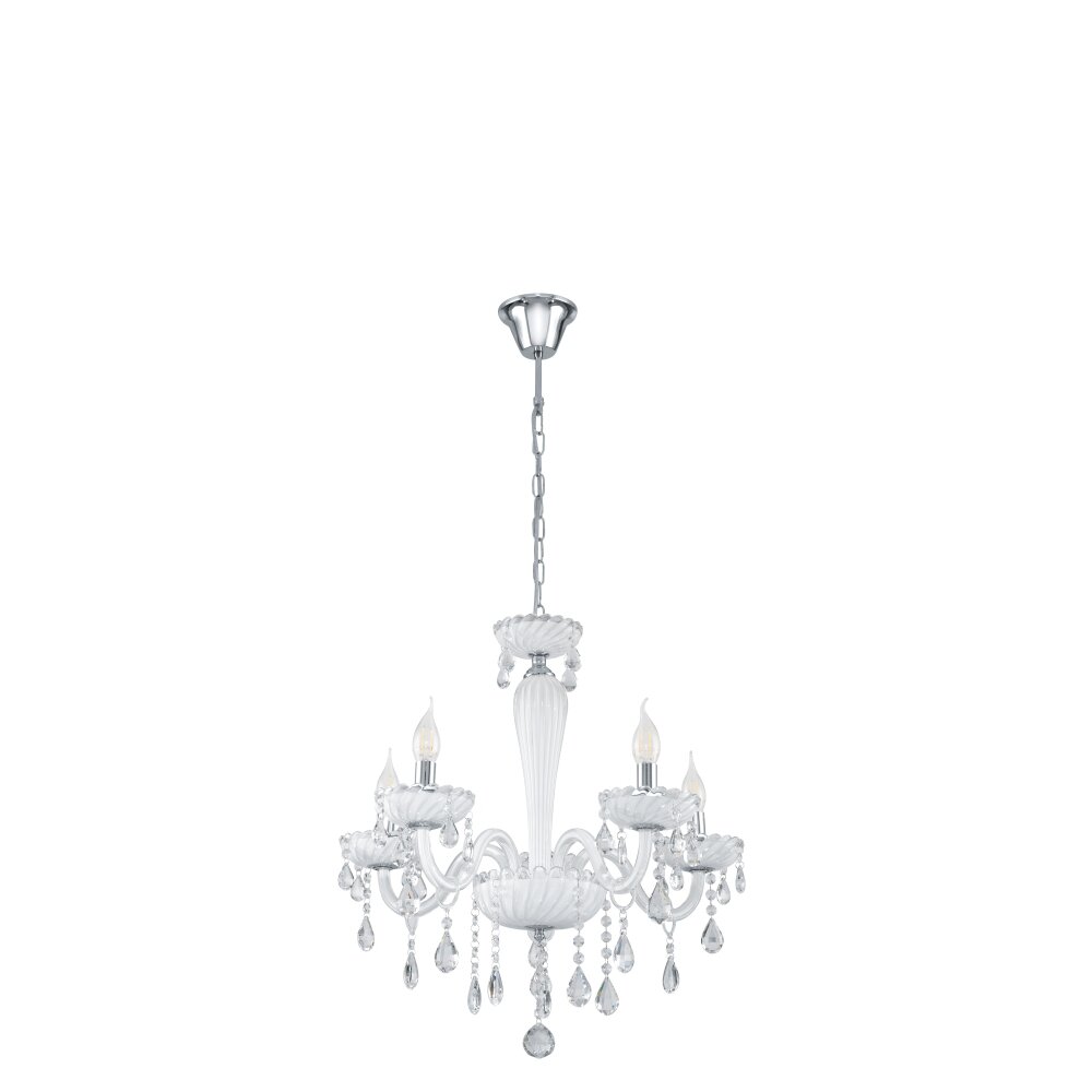 Eglo CARPENTO Lampadario a sospensione Cromo, 5-Luci main product photo