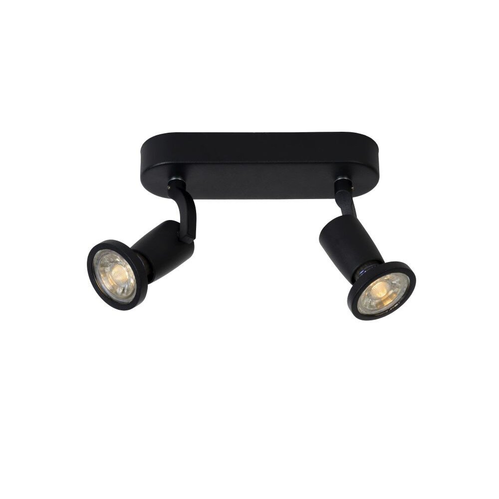 Lucide JASTER faretto Nero, 2-Luci main product photo