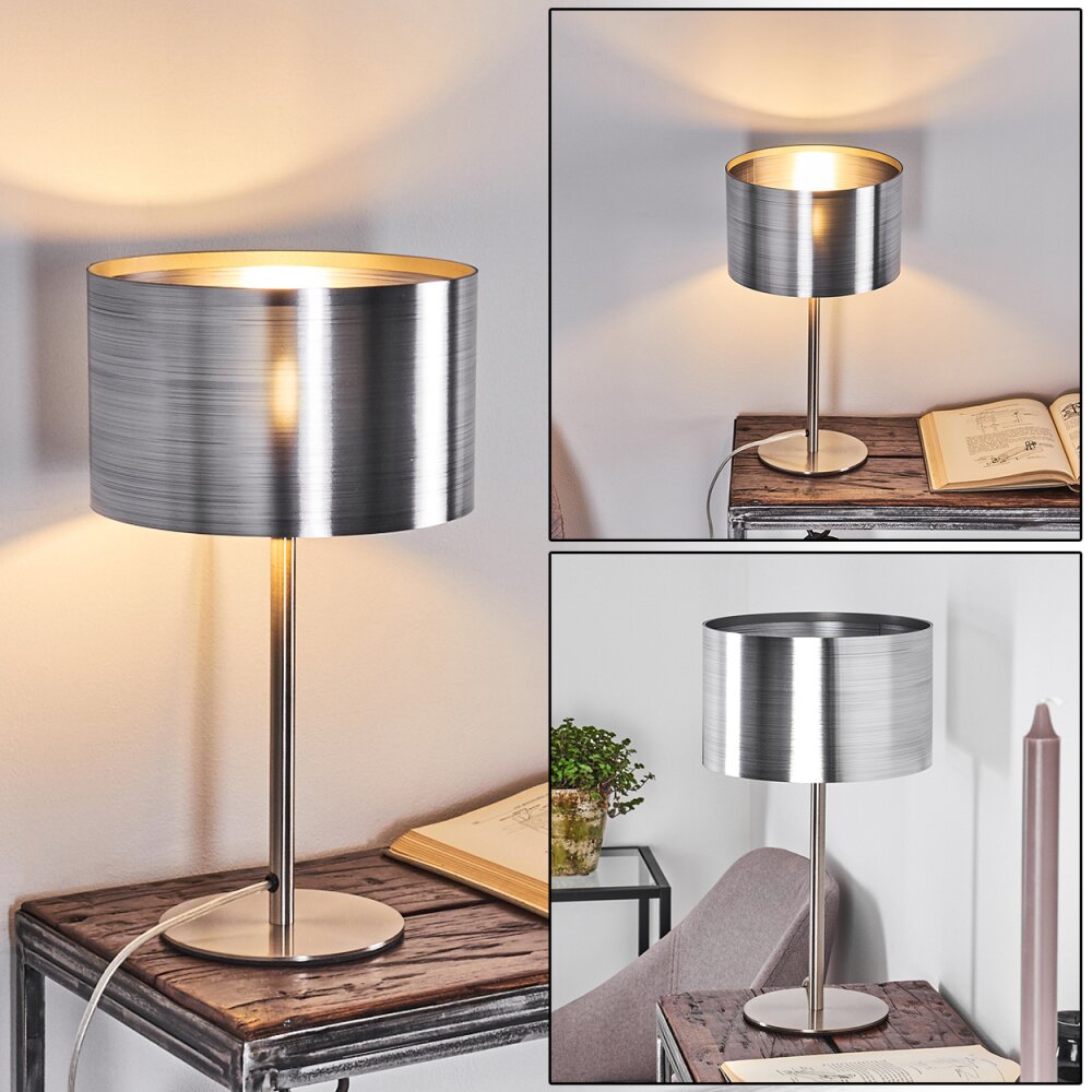 Volos Lampada da tavolo Nichel opaco, 1-Luce main product photo