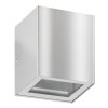 Lcd Heiligenhaus Applique Acciaio inox, 1-Luce