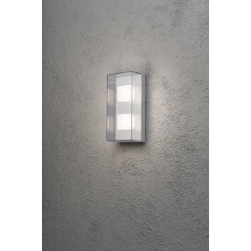 Konstsmide Sanremo Applique e plafoniera da incasso LED Grigio, 1-Luce