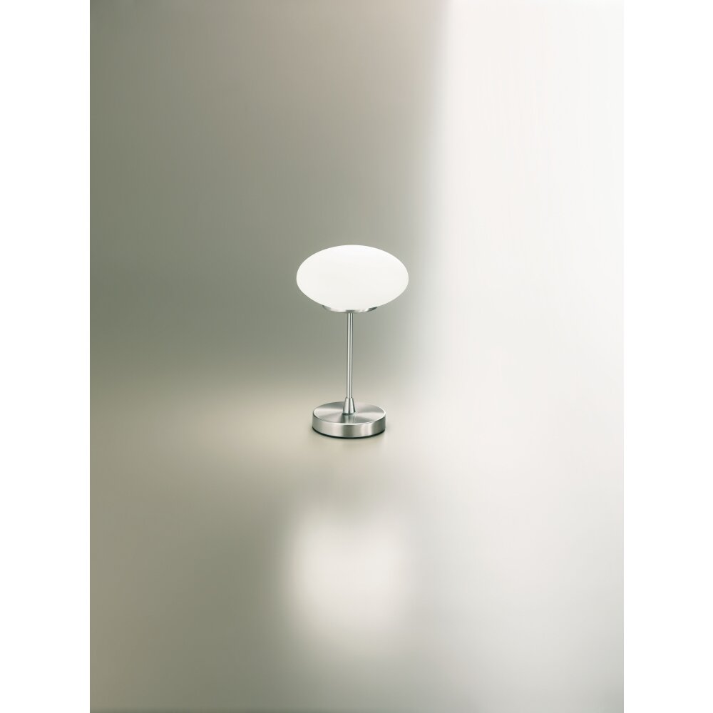Fabas Luce Jap Lampada da Tavolo LED Nichel opaco, 1-Luce main product photo