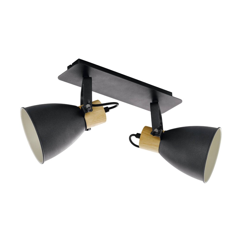 Eglo COSWARTH faretto Antracite, Marrone, Bianco, 2-Luci main product photo
