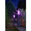 Philips Hue Ambiance White & Color Impress Lampioncino Segnapasso LED Nero, 1-Luce, Cambia colore