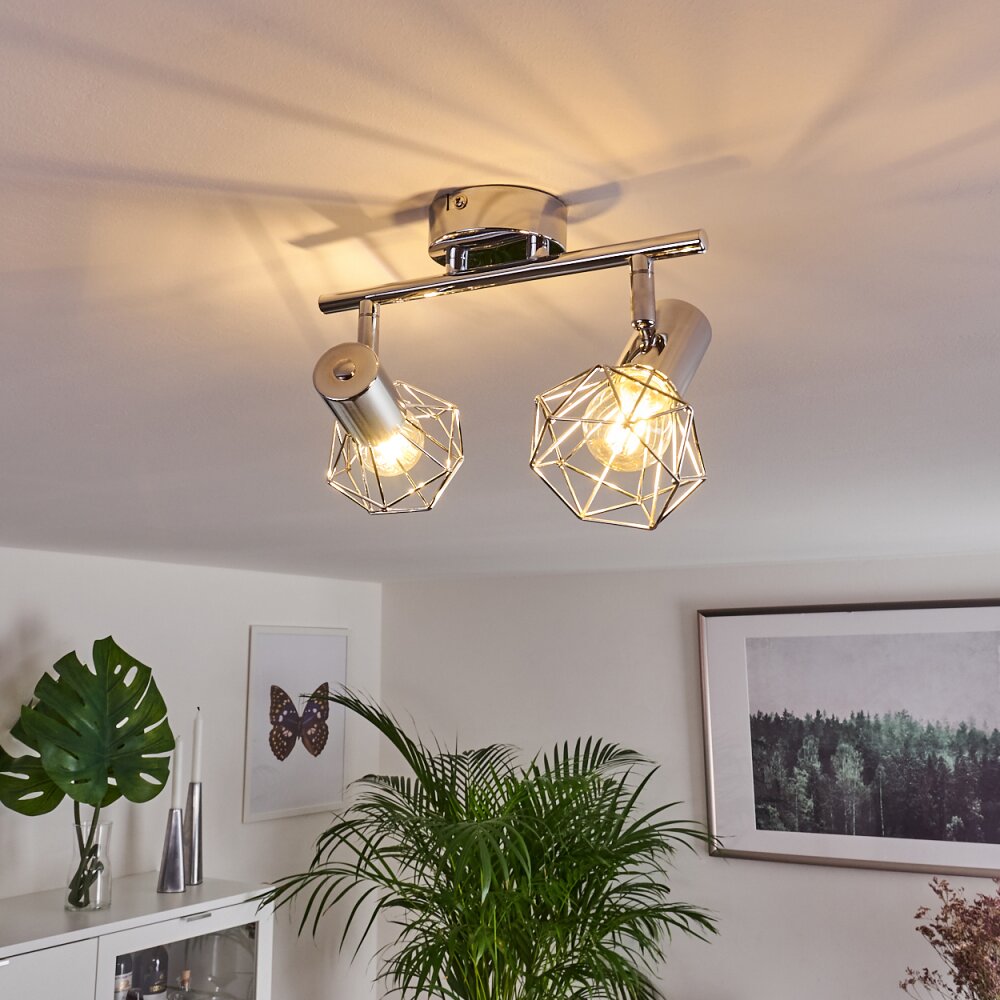 Globo Xara Faretto da soffitto Cromo, 2-Luci main product photo