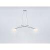 Serien Lighting TWIN Lampada a Sospensione LED Cromo, 2-Luci