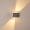 Applique da esterno Fauderup LED Grigio, 2-Luci Applique da esterno Fauderup LED Grigio, 2-Luci