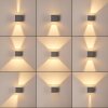 Applique da esterno Fauderup LED Grigio, 2-Luci Applique da esterno Fauderup LED Grigio, 2-Luci