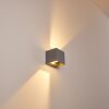 Applique da esterno Fauderup LED Grigio, 2-Luci Applique da esterno Fauderup LED Grigio, 2-Luci