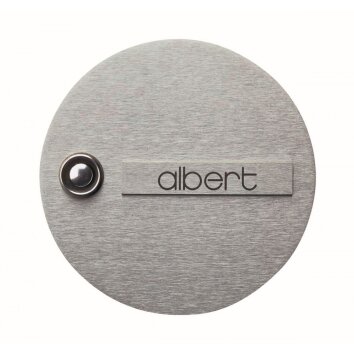 Albert 945 Bottone per camPannellolo Acciaio inox