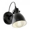 Eglo PRIDDY Applique Nero, Bianco, 1-Luce