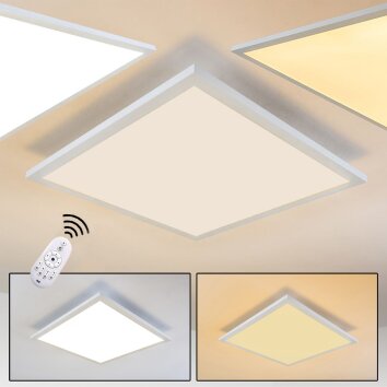 Lerum Plafoniera LED Bianco, 1-Luce