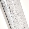 Flaut Lampada da Tavolo LED Cromo, 1-Luce, Telecomando, Cambia colore