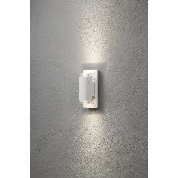 Konstsmide Potenza Applique LED Bianco, 2-Luci