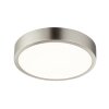 Globo KRULL Plafoniera LED Nichel opaco, 1-Luce