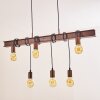 Barbengo Lampada a Sospensione Marrone, Ruggine, 4-Luci