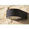 Brilliant Tyler Applique per esterno Nero, 1-Luce