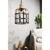 EGLO OLDCASTLE Lampadario a sospensione Marrone, Nero, 1-Luce