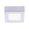 Leuchten-Direkt OSKAR Plafoniera LED Argento, 1-Luce