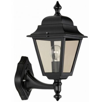 Lcd Lennestadt Applique Nero, 1-Luce