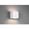 Trio Figo Applique LED Bianco, 1-Luce, Telecomando, Cambia colore