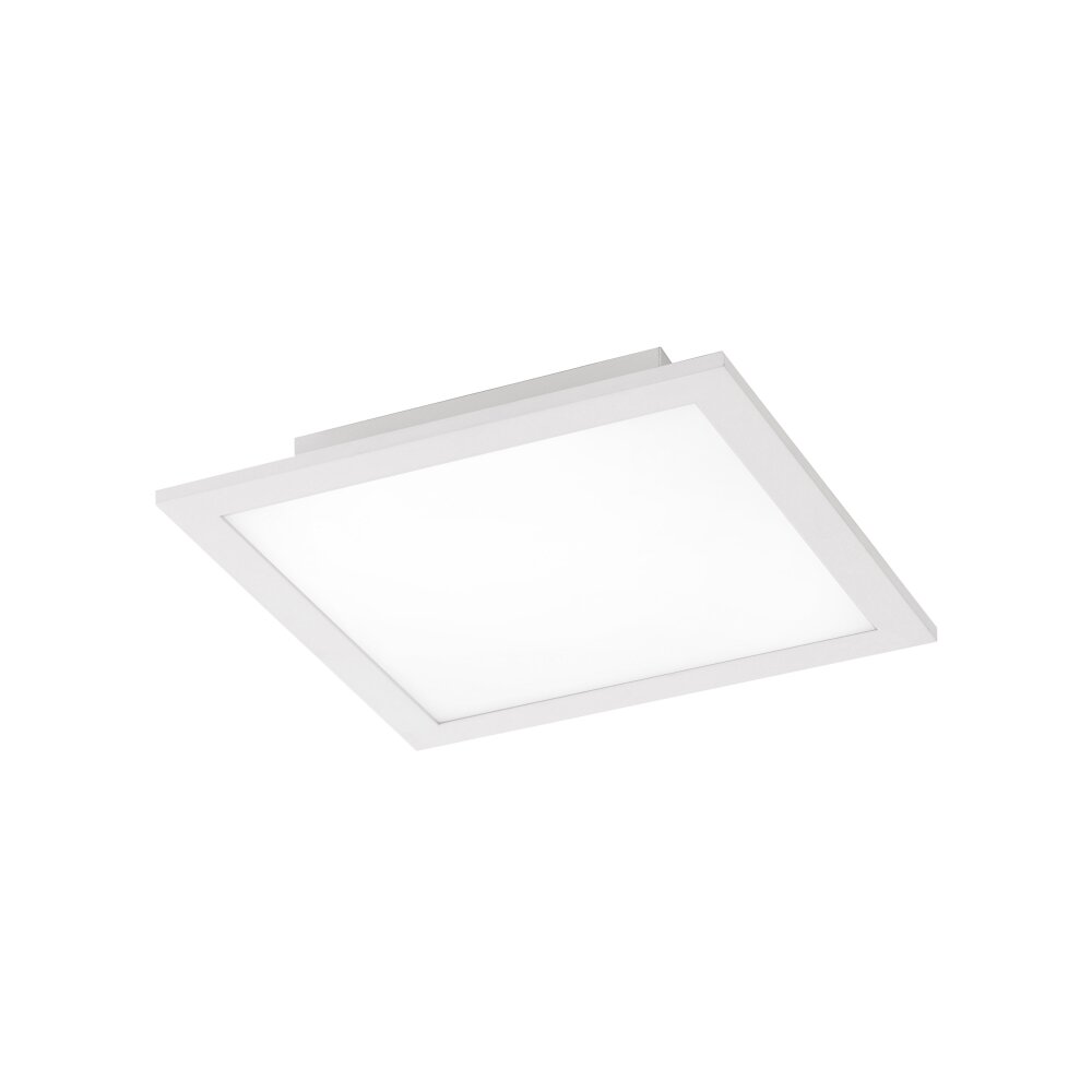 Leuchten Direkt Ls-FLAT Plafoniera LED Bianco, 1-Luce, Telecomando, Cambia colore main product photo