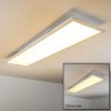 Lerum Plafoniera LED Bianco, 1-Luce, Telecomando