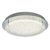 Mantra CRYSTAL MIRROR Plafoniera LED Cromo, 1-Luce