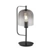 WOFI SUITS Lampada da Tavolo Nero, 1-Luce