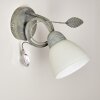 Peccia Applique Grigio, 1-Luce