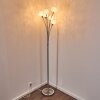Kitee Lampada da terra Cromo, Nichel opaco, 6-Luci