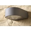 Brilliant Tyler Applique per esterno Titanio, 1-Luce