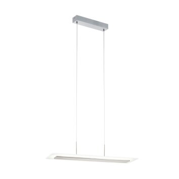 Eglo MANRESA Lampadario a sospensione LED Nichel opaco, 1-Luce