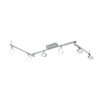 Eglo CARDILLIO 1 Faretto da soffitto LED Alluminio, Cromo, 6-Luci