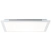 Plafoniera Brilliant Allie Bianco, 1-Luce, Telecomando, Cambia colore