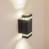 Lutak Applique per esterno LED Antracite, 2-Luci