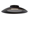 Lucide FOSKAL Plafoniera LED Nero, 1-Luce