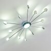 Mirror Plafoniera LED Cromo, 1-Luce, Telecomando