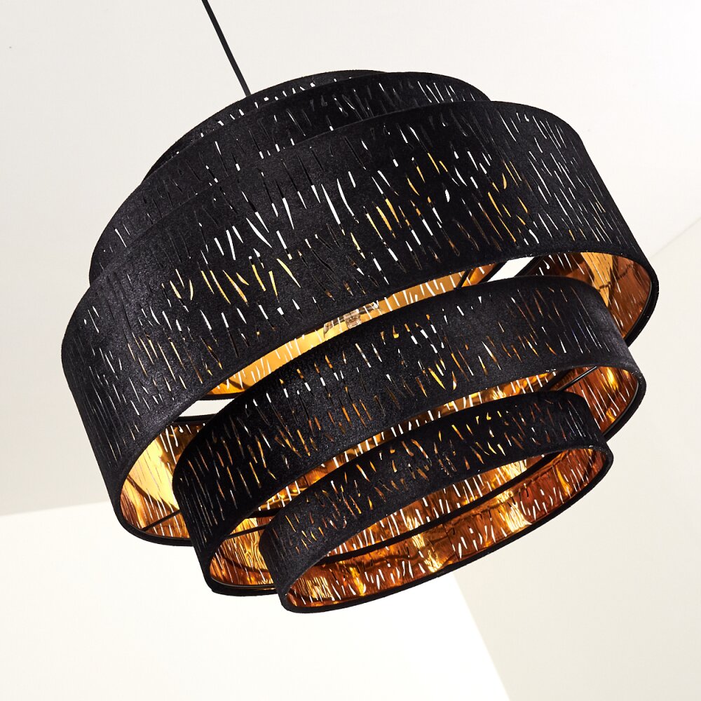 Liared Lampadario a sospensione Nero, 1-Luce