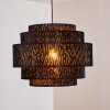 Liared Lampadario a sospensione Nero, 1-Luce