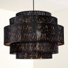 Liared Lampadario a sospensione Nero, 1-Luce