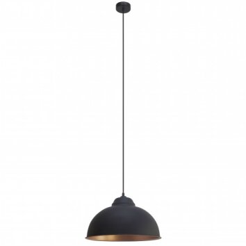 Eglo VINTAGE Lampadario a sospensione Ramato, Nero, 1-Luce