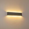 Tinglev Applique da esterno LED Grigio, 2-Luci