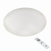 Eglo GIRON Plafoniera LED Bianco, 1-Luce, Telecomando