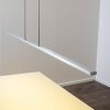 Masterlight Lampadario a sospensione LED Alluminio, Nichel opaco, 1-Luce