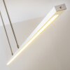 Masterlight Lampadario a sospensione LED Alluminio, Nichel opaco, 1-Luce