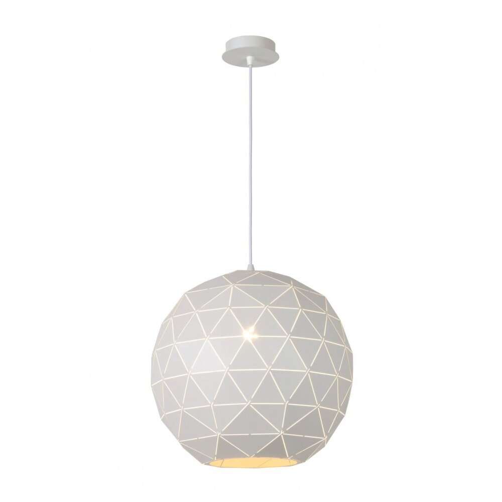 Lucide OTONA Lampadario a sospensione Bianco, 1-Luce main product photo