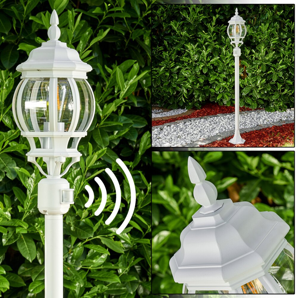 Lentua Lampada da terra per esterno Bianco, 1-Luce, Sensori di movimento main product photo